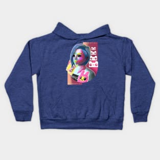 princess jell abstract Kids Hoodie